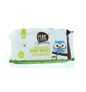 Pure Beginnings Biologisch Afbreekbare Babydoekjes met Biologische ...