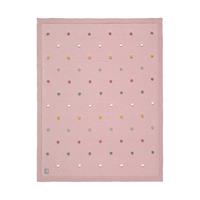 Laessig Dots Deken Dusky Pink