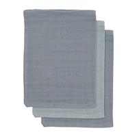 Jollein Bamboo Waschlappen 3er-Pack storm grey