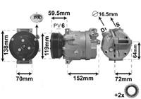 fiat Airco Compressor 2.0 Td -99 3700K279