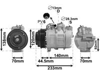 chrysler Airco Compressor 3000K277