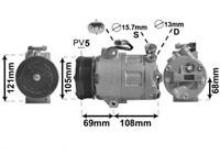 opel Airco Compressor 1.4 / 1.6 / 1.8 / 2.0 -00 3700K138