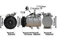 hyundai AIRCO COMPRESSOR 2.7 AT / 2.0 CRDi 8200K123