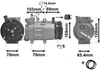 vanwezel Compressor, airconditioning *** IR PLUS *** VAN WEZEL, Spanning (Volt)12V, u.a. für Volvo, Ford
