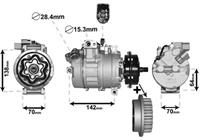 Volkswagen AIRCO COMPRESSOR 2.5 TDi Met Vrijloop 5800K987