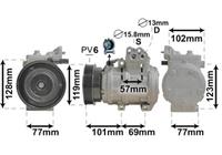 hyundai Compressor, airconditioning 8300K146