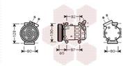 renault AIRCO COMPRESSOR 1.9 DTi 4300K080