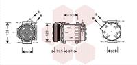 nissan Airco Compressor 97>99 1.4 4300K281