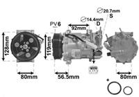 citroen Compressor C4/picasso/307 04- 0900K242