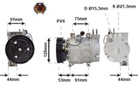 nissan AIRCO COMPRESSOR 2.0i 16V / 2.5i 16V 1300K259