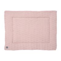 jollein Krabbeldecke River knit pale pink 80x100 cm