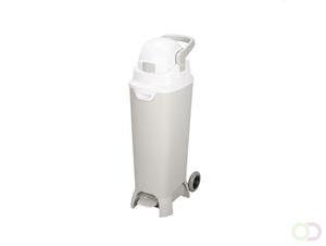 One handsfree reukloze luieremmer met wieltjes