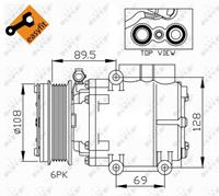 ford Compressor, airconditioning