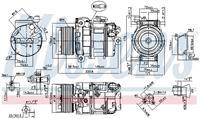 bmw Compressor, airconditioning