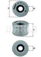 mahleoriginal MAHLE ORIGINAL Ölfilter OX 791 Motorölfilter,Wechselfilter