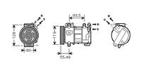 citroen AIRCO COMPRESSOR 1.4 / 1.6 -AC Arrière