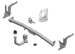 peugeot Afneembare trekhaak, BMU kogel 583500