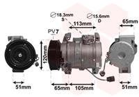 honda Compressor, airconditioning