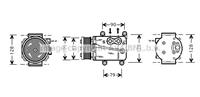 ford Compressor, airconditioning