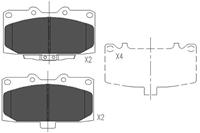 subaru Remblokken set