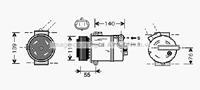 opel Compressor, airconditioning