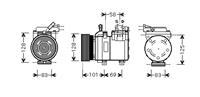 hyundai AIRCO COMPRESSOR 1.5 CRDi