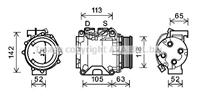 honda Compressor, airconditioning