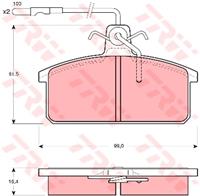 seat Remblokken set