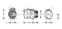 bmw Compressor, airconditioning