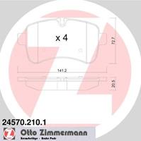 iveco Remblokkenset 245702101