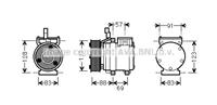 hyundai Compressor, airconditioning