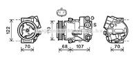 opel Compressor, airconditioning