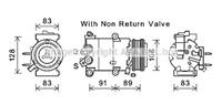 ford Compressor, airconditioning