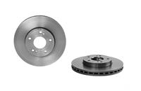 Remschijf COATED DISC LINE BREMBO, Remschijftype: Binnen geventileerd, u.a. für Nissan
