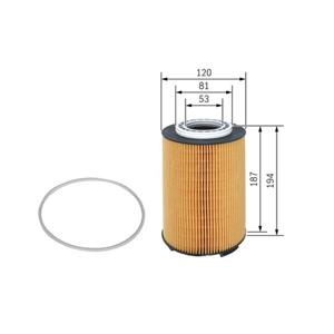 BOSCH Ölfilter F 026 407 191 Motorölfilter,Wechselfilter MAN,LION S COACH,TGS,TGX