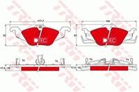 chevrolet Remblokken set GDB1351DTE