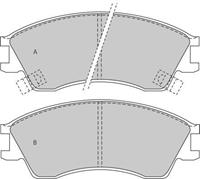 subaru Remblokken set