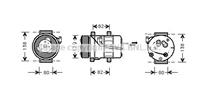 Volvo Compressor, airconditioning