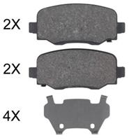 jeep Remblokken set