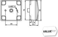 Knipperlicht achter HELLA 2BA357 029-131