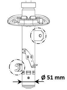 KYB Stoßdämpfer 3338004 Stoßdämpfersatz PEUGEOT,2008