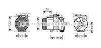 Volkswagen Compressor, airconditioning
