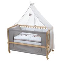 Roba Babybett Room Bed Jumbo twins grau 6-tlg