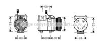 hyundai Compressor, airconditioning
