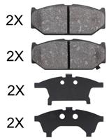 suzuki Remblokken set 37919