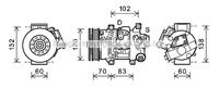 Toyota Compressor, airconditioning
