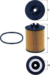 mahleoriginal MAHLE ORIGINAL Ölfilter OX 173/2D Motorölfilter,Wechselfilter OPEL,SUZUKI,VAUXHALL,CORSA D,CORSA C F08, F68,ASTRA H Caravan L35,MERIVA