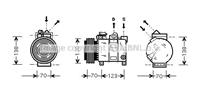 lancia Compressor, airconditioning