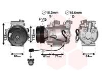 honda Compressor, airconditioning