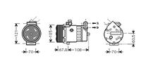 opel COMPRESSOR ASTRA G 16i 00-